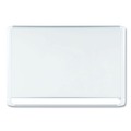  | MasterVision MVI270205 Gold Ultra 72 in. x 48 in. Magnetic Dry Erase Boards - White Lacquered Steel Surface, White Aluminum Frame image number 1