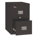 Office Filing Cabinets & Shelves | FireKing 2P1825-CBL Patriot by FireKing 17.75 in. x 25 in. x 27.75 in. 2 Legal/Letter File Drawers 1-Hour Fire Protection Insulated Fire File - Black image number 2