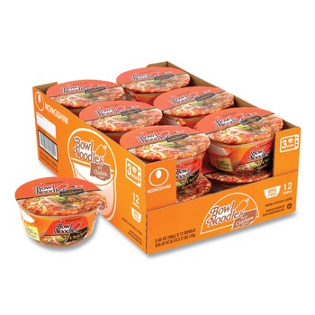 Green Rabbit 3.03 oz Spicy Chicken Bowl Noodle Soup (12/Carton)