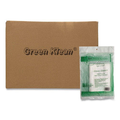 Bags and Filters | Green Klean GK-PANUM GK-Pan UM Replacement Vacuum Bag (12/Carton) image number 0