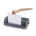 Office Staplers & Punches | GBC 7704280 24-Sheet 3230ST Electric 2- to 3-Hole Adjustable Punch/Stapler - Gray image number 4