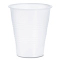 Office Jansan | Dart Y7 7 oz. High-Impact Polystyrene Cold Cups - Translucent/Clear (100/Pack) image number 3