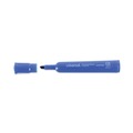  | Universal UNV07053 Broad Chisel Tip Permanent Marker - Blue (1 Dozen) image number 4