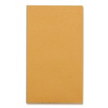 Office Jansan | Quality Park QUA50562 3.13 in. x 5.5 in. #5 1/2 Square Flap Gummed Closure Coin and Small Parts Envelope - Brown Kraft (500/Box) image number 2