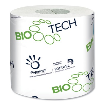 Papernet 415596 2-Ply BioTech Septic Safe Toilet Tissue - White (96/Carton)
