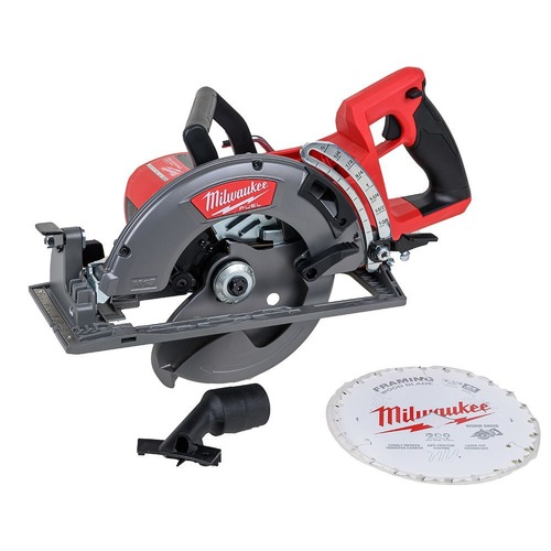 Circular Saws | Milwaukee 2830-20 M18 FUEL Brushless Lithium-Ion Cordless Rear Handle 7-1/4 in. Circular Saw (Tool Only) image number 0