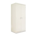  | Alera CM7824PY 36 in. x 78 in. x 24 in. Assembled High Storage Cabinet with Adjustable Shelves - Putty image number 0