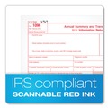 Office & Office Supplies | Adams 2202 8 x 11 Two-Part Carbonless 1096 Tax Form for Dot Matrix Printers (10/Pack) image number 4
