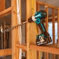 Hammer Drills | Makita XPH16T 18V LXT Brushless Lithium-Ion 1/2 in. Cordless Compact Hammer Drill Driver Kit with 2 Batteries (5 Ah) image number 9