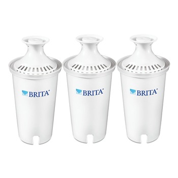 Brita Water Filter Pitcher Advanced Replacement Filters (3/Pack)
