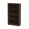 Office Filing Cabinets & Shelves | Alera ALEVA635632ES Valencia Series 31-3/4 in. x 14 in. x 55 in. Four-Shelf Bookcase - Espresso image number 1