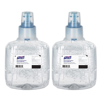 PURELL Advanced 1200 ml Hand Sanitizer Green Certified Gel Refill for LTX-12 Dispensers (2/Carton)