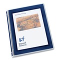  | Avery 15766 11 in. x 8.5 in. 0.5 in. Capacity Flexi-View Binder with 3 Round Rings - Navy Blue image number 2