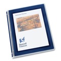 Office Jansan | Avery 15766 3 Rings 0.5 in. Capacity Flexi-View 11 in. x 8.5 in. Binder with Round Rings - Navy Blue image number 2