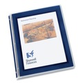 Mothers Day Sale! Save an Extra 10% off your order | Avery 15766 3 Rings 0.5 in. Capacity Flexi-View 11 in. x 8.5 in. Binder with Round Rings - Navy Blue image number 2