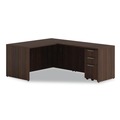 Office Desks & Workstations | Alera AE1NNN-R2448S HRG 48 in. x 24 in. x 29 in. Seville Series Reversible Return Shell - Mahogany image number 4