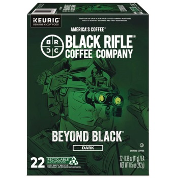 Black Rifle Coffee Company 5000384043 Coffee K-Cups - Beyond Black (22/Box)