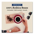 Coffee | Seattle's Best 12407831 12 oz Bag Medium Roast Whole Bean Coffee - Port Side Blend (6/Carton) image number 4