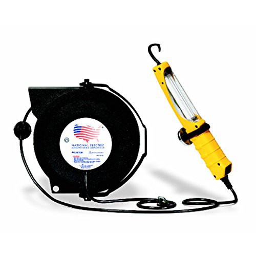Flashlights | National Electric 20150 13 Watt Angle Light with 50 ft Heavy-Duty Reel image number 0