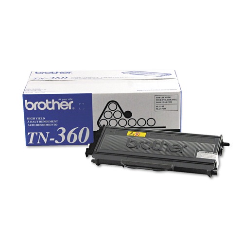 Ink & Toner | Brother TN360 2600 Page High-Yield Toner - Black image number 0