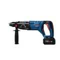 Rotary Hammers | Bosch GBH18V-28DCK24 18V Brushless Lithium-Ion 1-1/8 in. Cordless Connected-Ready SDS-Plus Bulldog Rotary Hammer Kit with 2 Batteries (8 Ah) image number 2