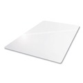 Office Jansan | Floortex ER1115223ER Cleartex Ultimat 48 in. x 60 in. Polycarbonate Chair Mat for Low/Medium Pile Carpet - Clear image number 0