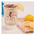 Cups and Lids | SOLO RNP16P-J8000 16 oz. Double Sided Poly Paper Cold Cups - Symphony Design (1000/Carton) image number 2