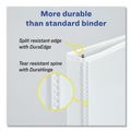 Office Jansan | Avery 72127 11 in. x 17 in. 3 Rings 3 in. Capacity Heavy-Duty View Binders - White image number 2