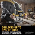 Routers and Trimmers | Factory Reconditioned Dewalt DCW620BR 20V MAX XR Lithium-Ion Brushless 2-1/4 Peak HP Plunge Router (Tool Only) image number 9