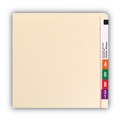 Office Jansan | Smead 24250 Extended Straight End Tab Manila Folders - Letter, Manila (100/Box) image number 2