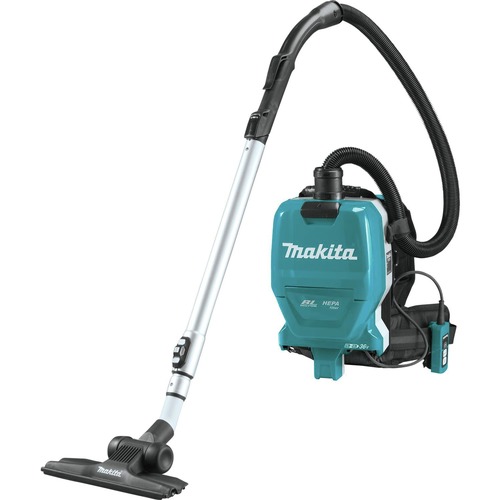 Vacuums | Factory Reconditioned Makita XCV09Z-R 36V (18V X2) LXT Brushless Lithium-Ion 1/2 Gallon Cordless HEPA Filter Backpack Dry Vacuum (Tool Only) image number 0
