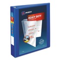 Office Jansan | Avery 79775 3 One Touch EZD Rings 1.5 in. Capacity 11 in. x 8.5 in. Heavy-Duty View Binder with DuraHinge - Pacific Blue image number 0