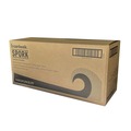 Food Service | Boardwalk BWKSPORKBLPP Mediumweight Polypropylene Spork Cutlery - Black (1000/Carton) image number 2