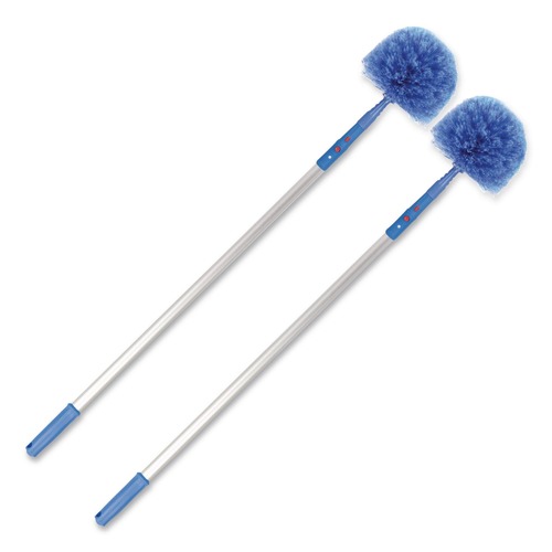 Dusters | Gritt Commercial GRI1026F2PK 3 ft. to 6 ft. Handle Cobweb/Corner Duster Brush with Telescopic Pole (2/Kit) image number 0