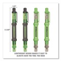  | GreatNeck 22537 5.38 in. Long Phillips/Slotted Bits Metric Sockets 6-Way Pen-Style Screw/Nut Driver - Black/Green, Green/Clear (4/Pack) image number 6