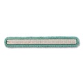 Mops | Rubbermaid Commercial HYGEN FGQ46000GR00 Microfiber Cut-End 60 in. HYGEN Dust Mop Heads With Fringe - Green image number 1