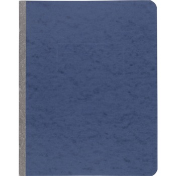 ACCO 8.5 in. x 11 in. 3 in. Capacity Two-Piece Prong Fastener Pressboard Report Cover with Tyvek Reinforced Hinge - Dark Blue