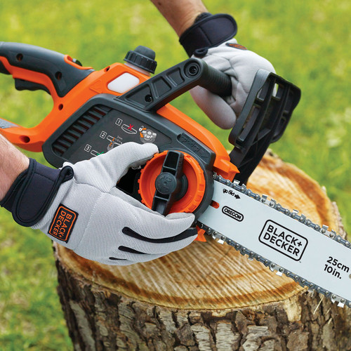 BLACK+DECKER 20V MAX Cordless Chainsaw with Extra Lithium Battery 2.0 Amp  Hour (LCS1020 & LBXR2020-OPE)