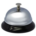 Customer Appreciation Sale - Save up to $60 off | Universal UNV10000 3-3/8 in. Diameter Call Bell - Brushed Nickel image number 0