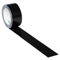 Packing Tapes | Duck 1265013 1.88 in. x 20 yards 3 in. Core Colored Duct Tape - Black (1-Roll) image number 2