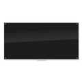 Office & Office Supplies | U Brands 3015U00-01 96 x 47 Glass Dry Erase Board - Black Surface image number 0