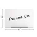 White Boards | MasterVision DET8025397 29-1/2 in. x 45 in. Magnetic Dry Erase Tile Board - White image number 4