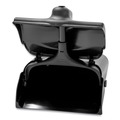 Dust Pans | Rubbermaid Commercial FG253200BLA Lobby Pro Plastic/Metal 12-1/2 in. Upright Dustpan with Cover - Black image number 1
