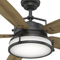 Ceiling Fans | Casablanca 59359 56 in. Caneel Bay Aged Steel Ceiling Fan with Light and Wall Control image number 4