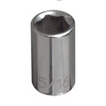 Sockets | Klein Tools 65604 5/16 in. Standard 6-Point Socket 1/4 in. Drive image number 0
