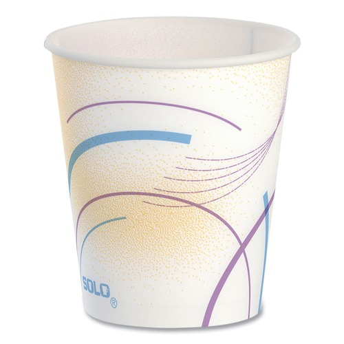 Cups and Lids | SOLO 52MD-0062 5 oz. Meridian Design Paper Cups - Multicolored (2500/Carton) image number 0