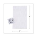 Bulk Savings Pricing 2 | Bausch & Lomb 8595 5 in. x 8 in. Cloth Antibacterial Office Equipment Wet Wipes - Unscented White (100/Box) image number 3