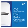 Toilet Paper Dispensers | Scott 46254 Essential 13.06 in. x 11 in. x 16.94 in. Manual Hard Roll Towel Dispenser - White (1/Carton) image number 7
