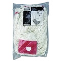 Mops | Rubbermaid Commercial FGA25306WH00 Web Foot Shrinkless Large Cotton/Synthetic Wet Mop Head with 5 in. Headband - White (6/Carton) image number 2