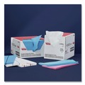 Cleaning & Janitorial Supplies | Cascades PRO W921 12 in. x 24 in. Tuff-Job S900 Antimicrobial Foodservice Towels - White/Red (150/Carton) image number 3